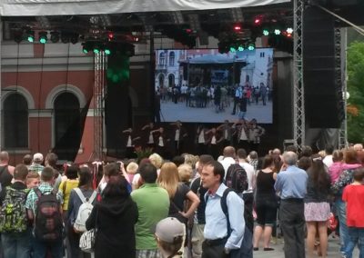 Ružomberský jarmok 2016 – vystúpenia tanečných ZÚ