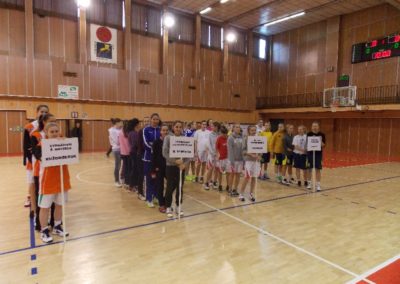 Basketbal – kval. na MŠM, žiačky