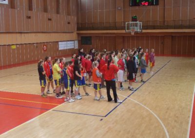 Basketbal – kraj. kolo, žiačky ZŠ