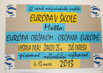 Európa v škole