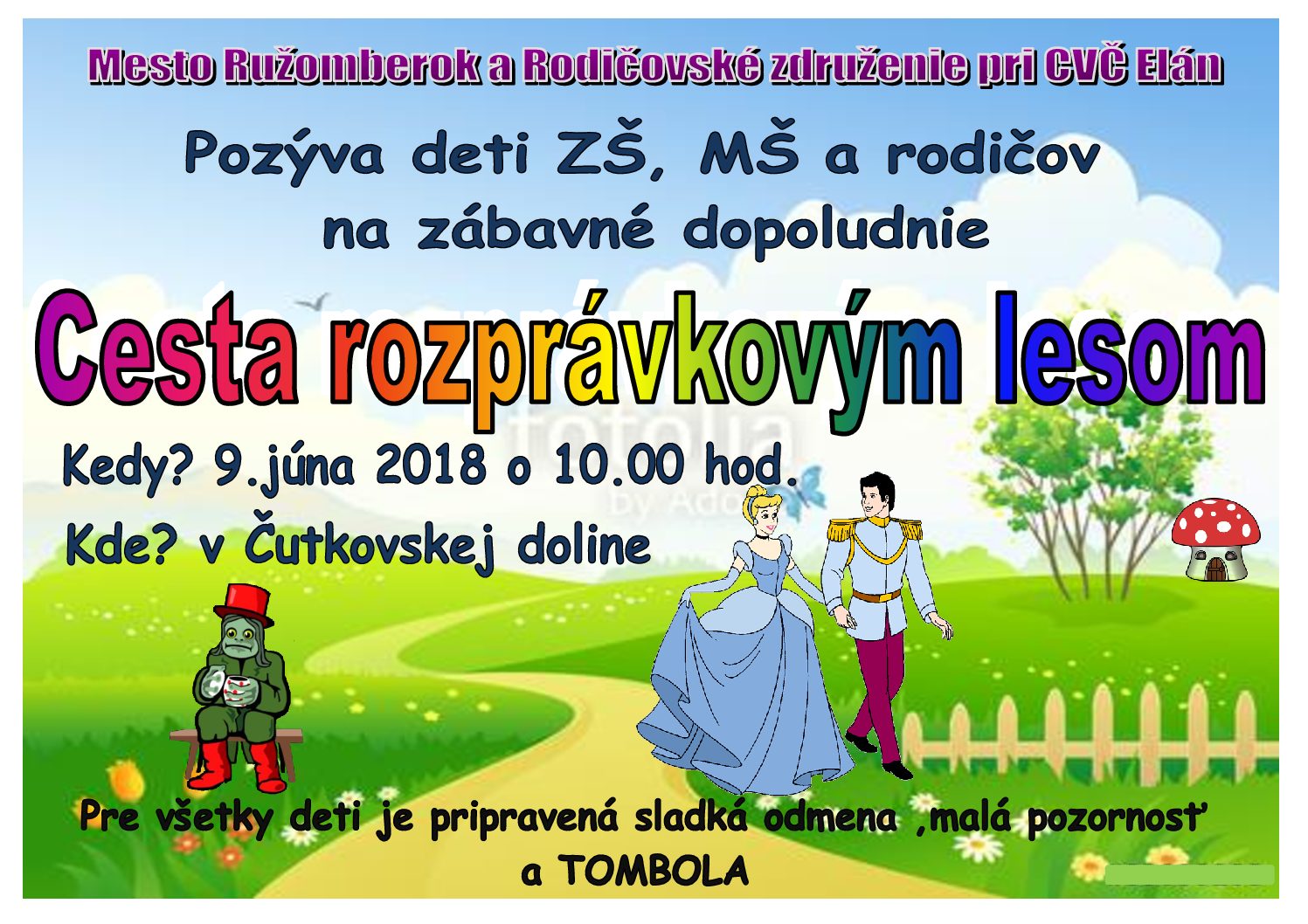 CESTA ROZPRÁVKOVÝM LESOM