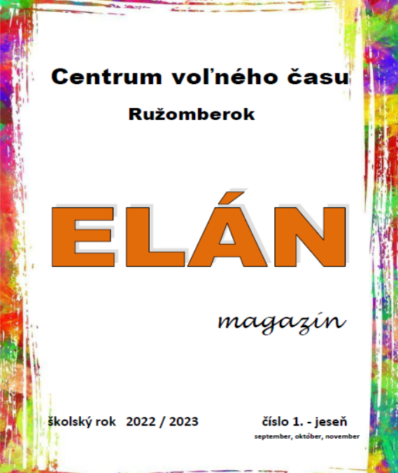 ELÁN MAGAZÍN – JESEŇ