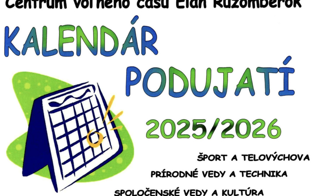 Kalendár podujatí CVČ Elán