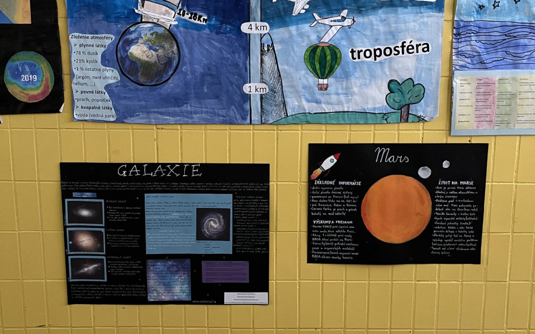 Najlepší mladí astronómovia v okrese Ružomberok zo ZŠ sv. Vincenta