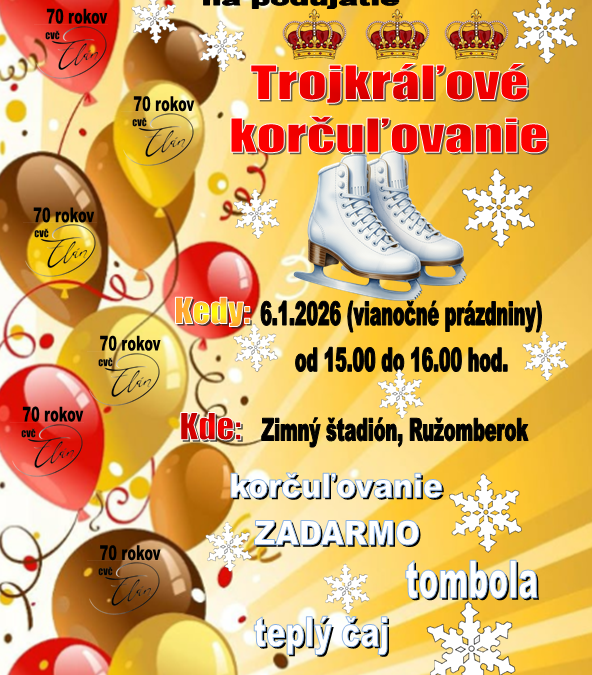 TROJKRÁĽOVÉ KORČUĽOVANIE – všetkých srdečne pozývame!